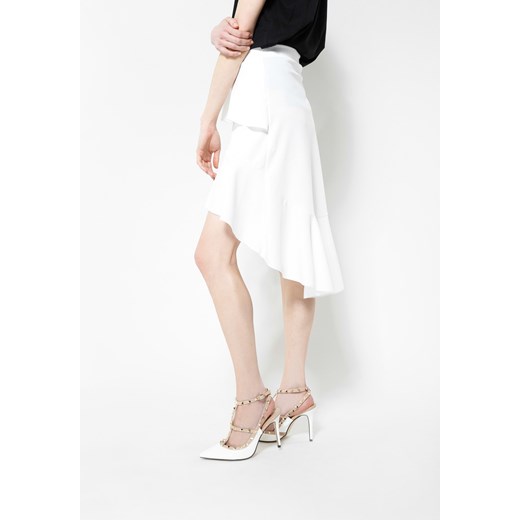 Biała Spódnica Latin Dance Renee bialy uniwersalny Renee odzież