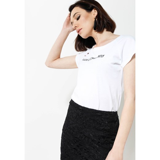 Czarna Spódnica Minie Renee bialy S, M, L, XL Renee odzież