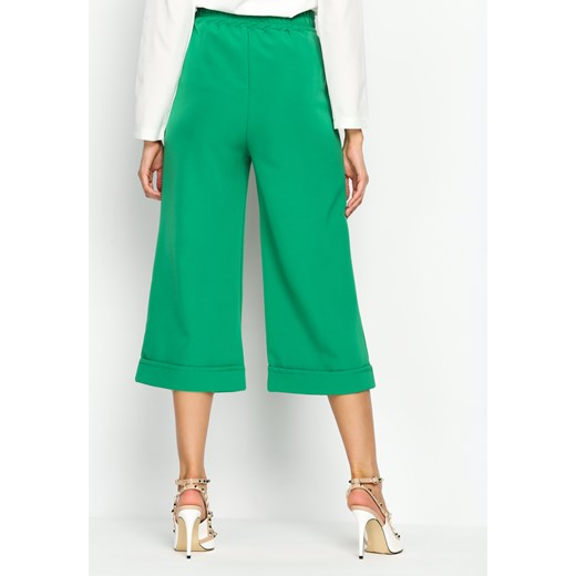 Zielone Spodnie Kuloto Italiano Renee zielony S, M, L Renee odzież