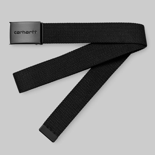 Clip Belt Tonal Black