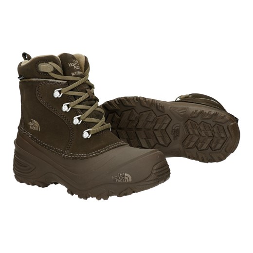 Buty The North Face Youth Chilkat Lace II "Demitasse Brown"