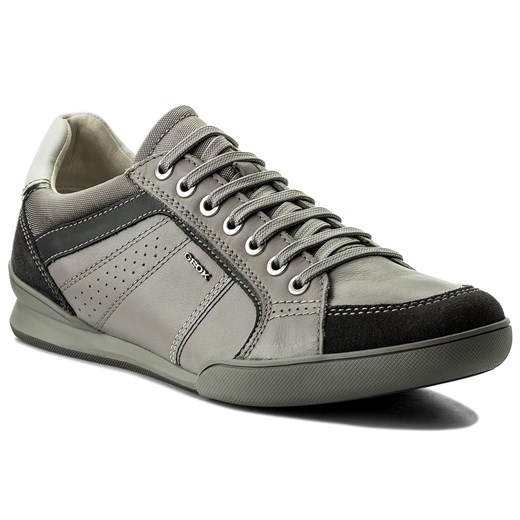 Sneakersy GEOX - U Kristof A U620EA 08522 C9031 Stone/Dk Grey szary Geox 40 eobuwie.pl