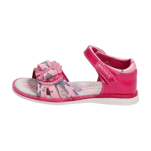 Różowe sandałki dziecięce buty BADOXX 349