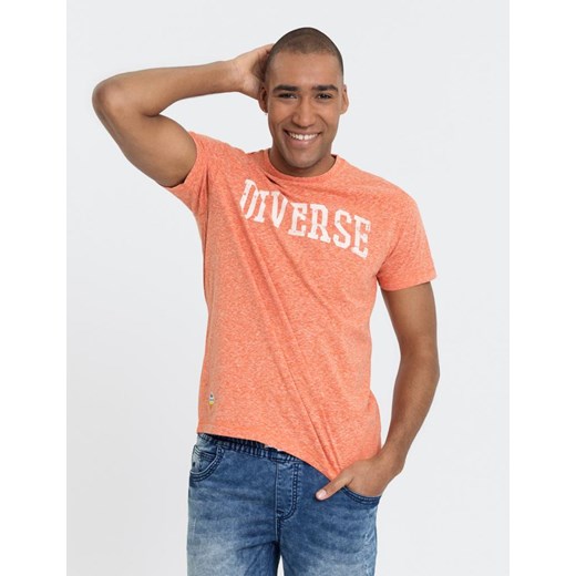 Koszulka MERCED Pomarańcz Melanż   L Diverse
