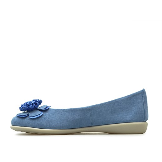 Baleriny Flexx A103/38 Niebieskie niebieski Flexx  Arturo-obuwie