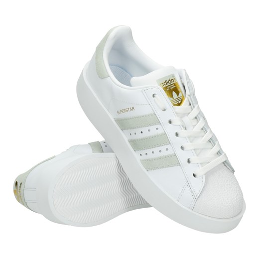 Buty adidas Superstar Bold W "Ftwr White" szary Adidas Originals 41 1/3 promocja City Sport