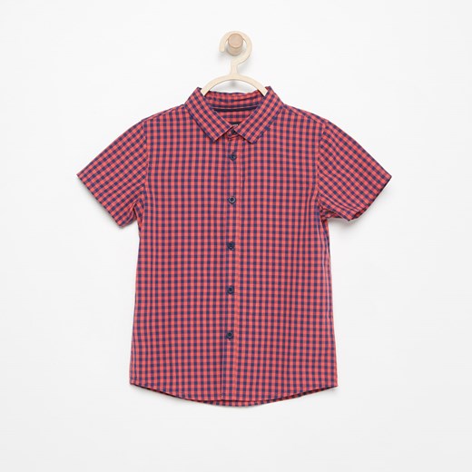Reserved - Koszula z krótkim rękawem - Czerwony fioletowy Reserved 98 