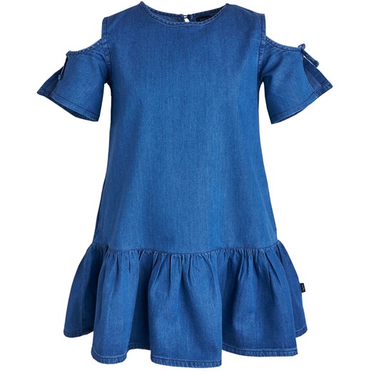 Sukienka jeansowa dla dziewczynki 9-13 lat niebieski Endo 146 endo.pl