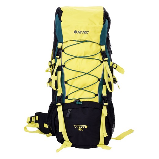 PLECAK NAPO 55L 55782-DK GR/YEL GR HI-TEC, Płeć - UNISEX, Kolor - DARK GREEN/YELLOW GREEN zielony Hi-Tec sklepmartes.pl
