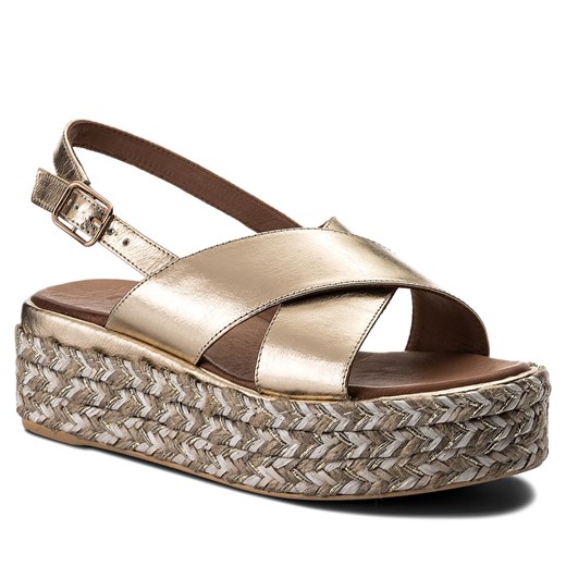 Espadryle INUOVO - 8900 Gold Inuovo  42 eobuwie.pl