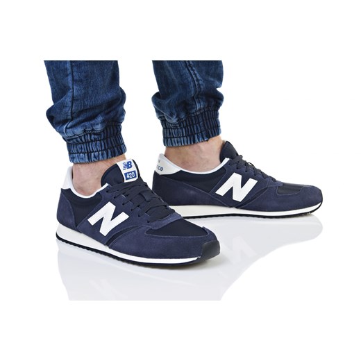 BUTY NEW BALANCE 420 U420NVB New Balance granatowy 45.5 Natychmiastowo