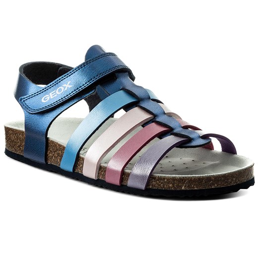 Sandały GEOX - J N.S.Aloha G. C J821CC 000NF C4268 D Navy/Fuchsia niebieski Geox 37 eobuwie.pl