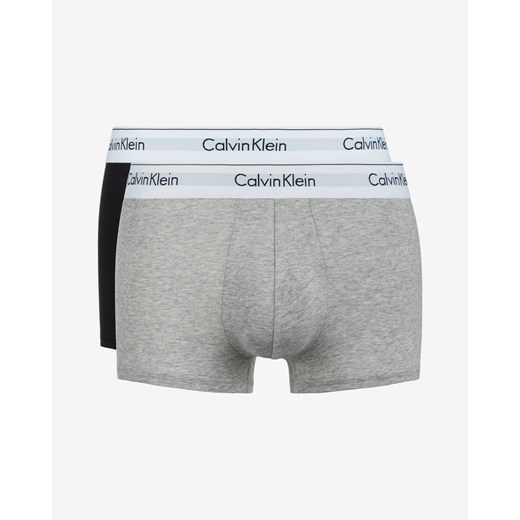 Calvin Klein 2-pack Bokserki L Czarny Szary