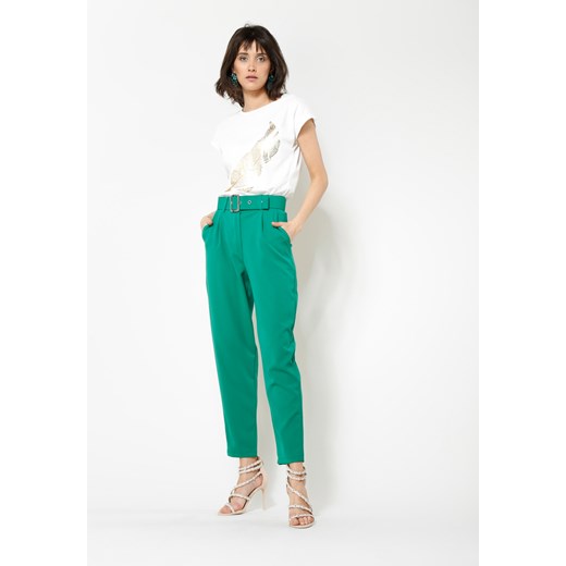 Zielone Spodnie Take My Time Renee  XL Renee odzież