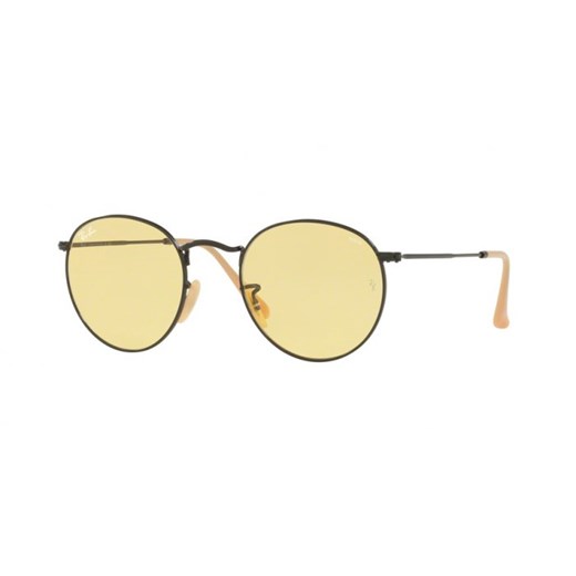 OKULARY RAY-BAN® ROUND METAL RB 3447 90664A 53 Ray-ban® zolty  Aurum-Optics