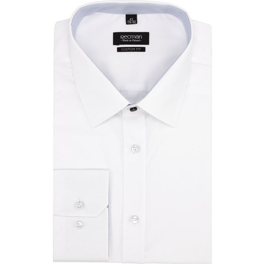 koszula bexley 2464 długi rękaw custom fit biały