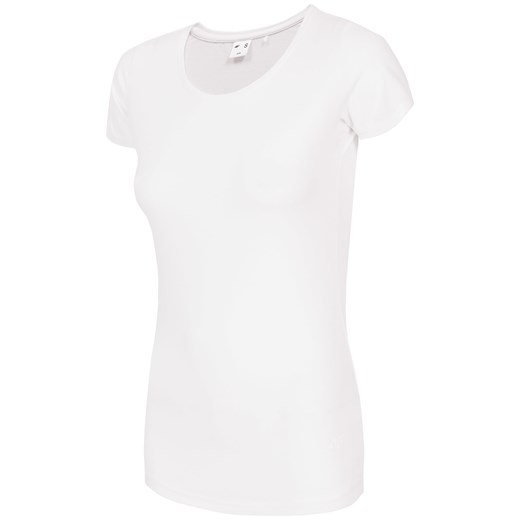 T-shirt damski TSD300A - biały  4F  