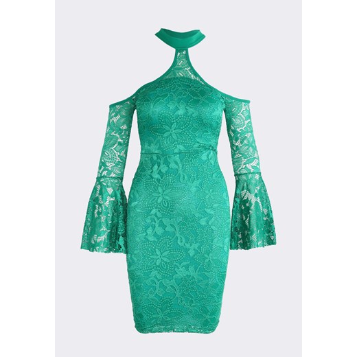 Zielona Sukienka Gorgeous Thing Born2be  uniwersalny promocyjna cena Born2be Odzież 