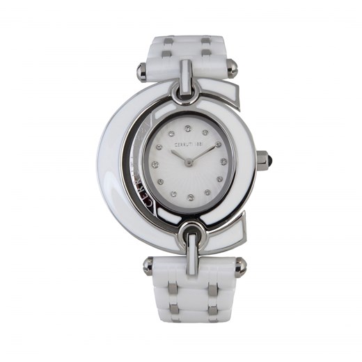 Zegarek Damski Cerruti CRM039A Biały
