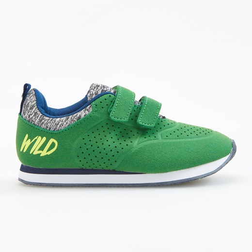 Reserved - Sportowe buty na rzep - Zielony Reserved zielony 30 