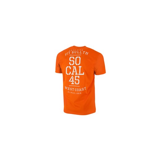 Koszulka Pit Bull So Cal 45 - Pomarańczowa (218052.2500) Pit Bull West Coast pomaranczowy S ZBROJOWNIA