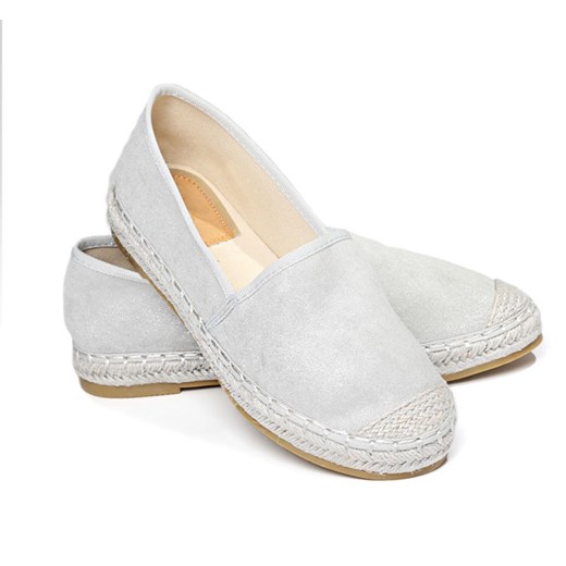 Espadryle Grece Grey Brilu.pl  41 wyprzedaż  