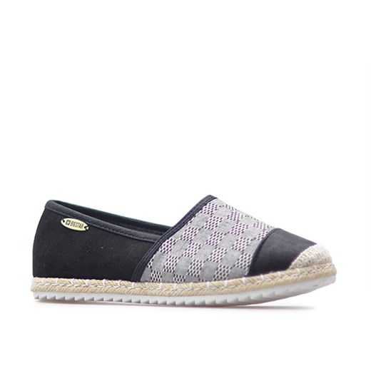 Espadryle Big Star W274251 Czarne Big Star bezowy  Arturo-obuwie