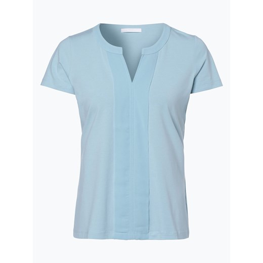 BOSS - T-shirt damski – Enka_EoSP, niebieski  Boss XL vangraaf