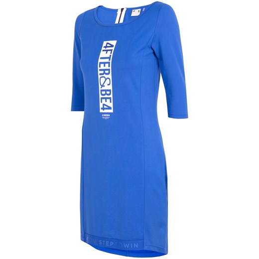 Sukienka damska SUDD210 - kobalt 4F niebieski  