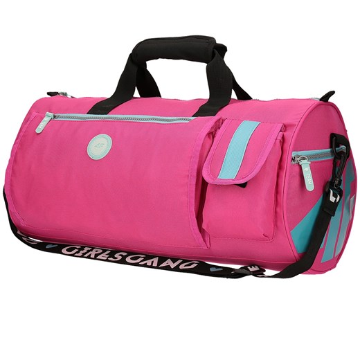Torba sportowa dla dziewczynek JBAGD102 - FUKSJA 4f Junior rozowy  4F