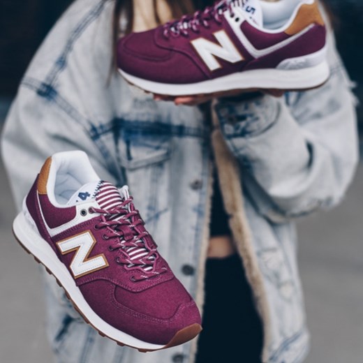 Buty damskie sneakersy New Balance WL574SYF