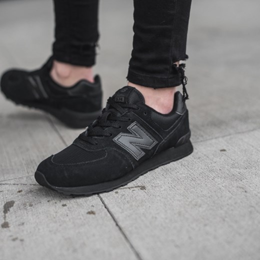 Buty męskie sneakersy New Balance GC574TB - CZARNY