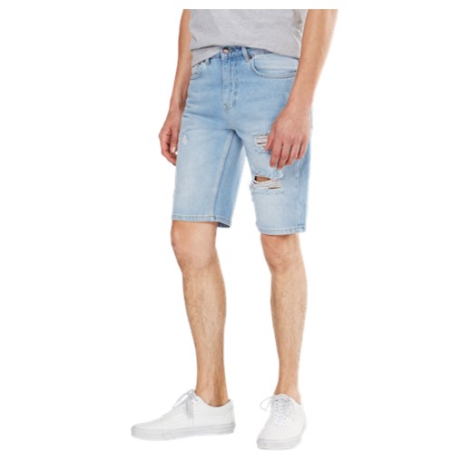 Jeansy 'LIGHT BLUE DENIM SHORTS WITH ABRASIONS' Yourturn  28 AboutYou