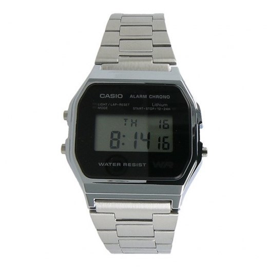 Zegarek Casio Retro Silver A158WEA-1EF - SREBRNY Casio czarny uniwersalny sneakerstudio.pl