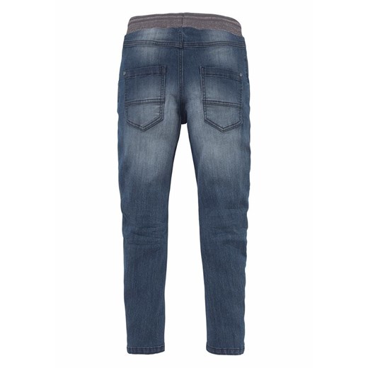 Niebieskie spodnie chłopięce Arizona z jeansu bez wzorów 