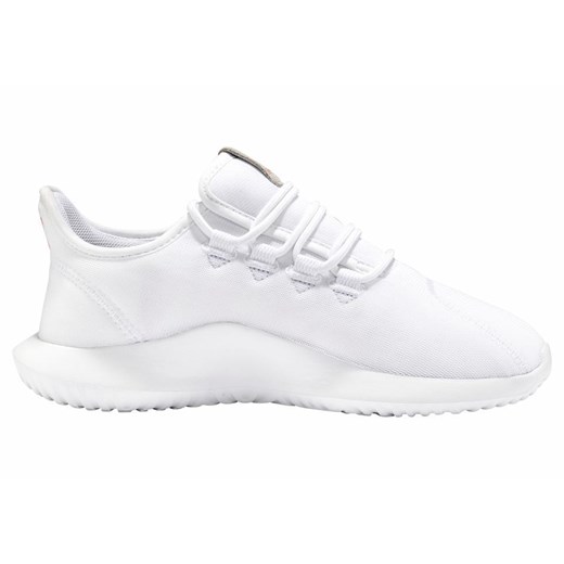 Adidas Originals buty sportowe damskie sneakersy młodzieżowe białe bez wzorów sznurowane 