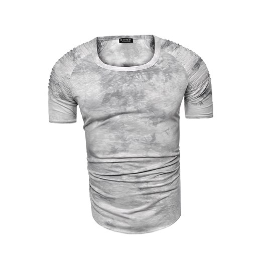 Męska koszulka t-shirt 3291 - szara Risardi  XL 