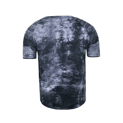 Męska koszulka t-shirt 3291 - granatowa  Risardi L 