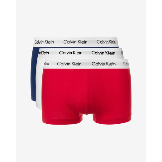 Calvin Klein 3-pack Bokserki Niebieski Czerwony Biały