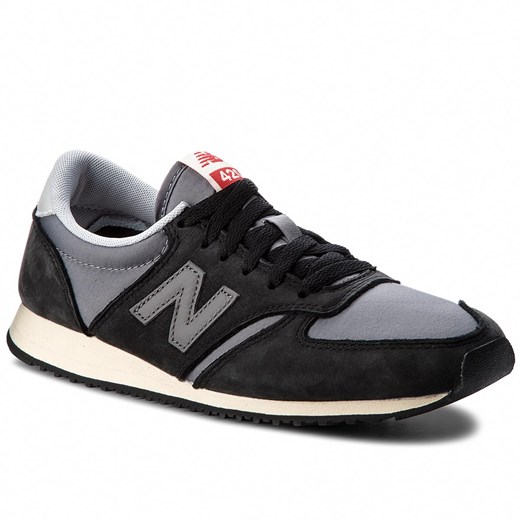 Sneakersy NEW BALANCE - U420KBG Czarny Szary New Balance czarny 39.5 eobuwie.pl