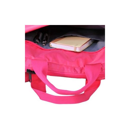 Różowa torba na laptop Paso 15-4043R  Paso  Bagażowo.pl