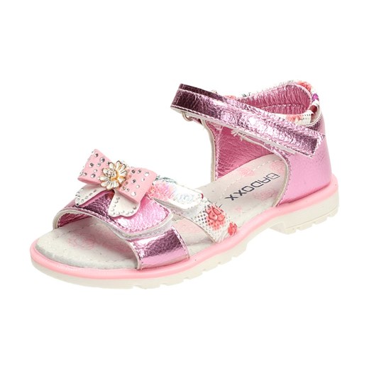 Różowe sandałki, buty dziecięce BADOXX 498