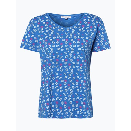 Marie Lund - T-shirt damski, niebieski Marie Lund niebieski XL vangraaf