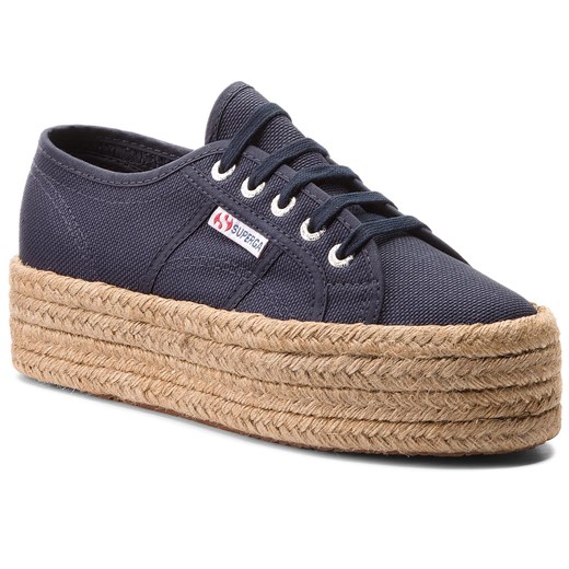 Espadryle SUPERGA - 2790 Cotropew S0099Z0 Navy 933 bezowy Superga 39 eobuwie.pl