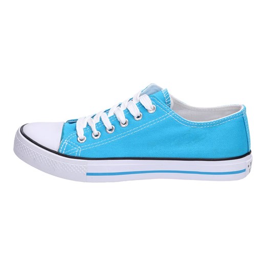 Niebieskie trampki damskie buty WISHOT 036