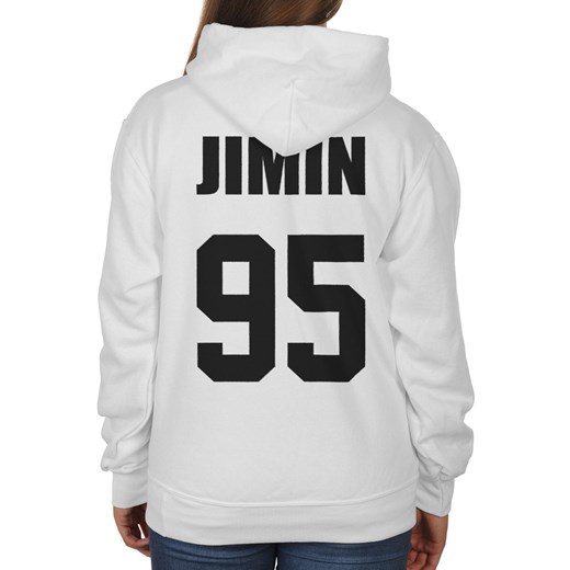 Blogerska bluza oversize z kapturem BTS Jimin 95 Fruit Of The Loom L dirtyshop.pl