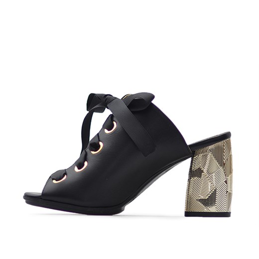 Sandały Annmex 8506/01S Czarne lico czarny Ann-Mex  Arturo-obuwie