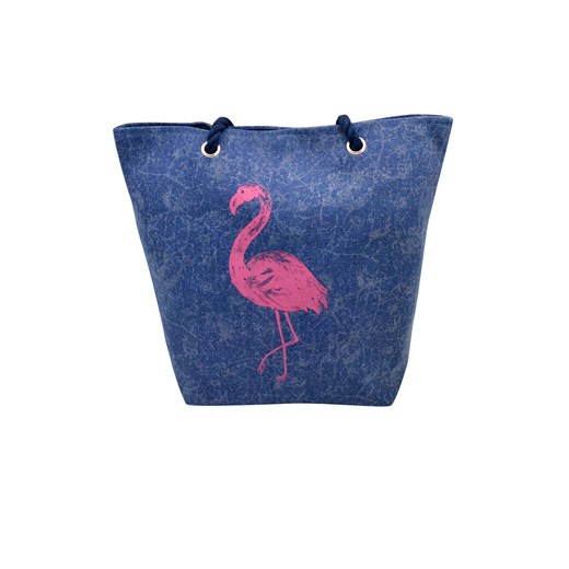 Torba plażowa Flamingo niebieski