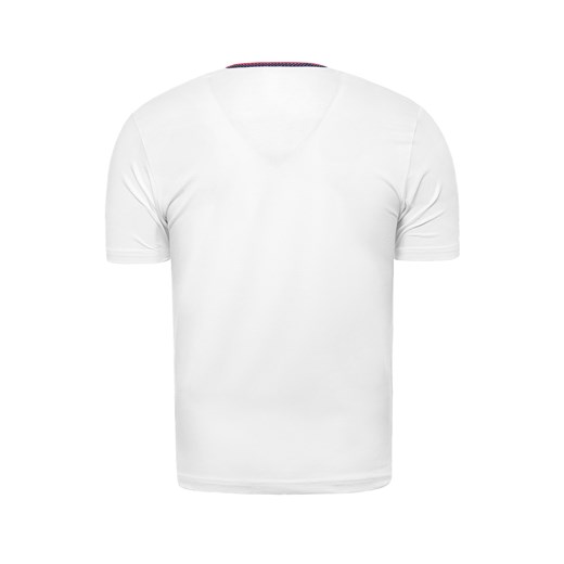 Męska koszulka t-shirt ripro7075 - biała Risardi  S 