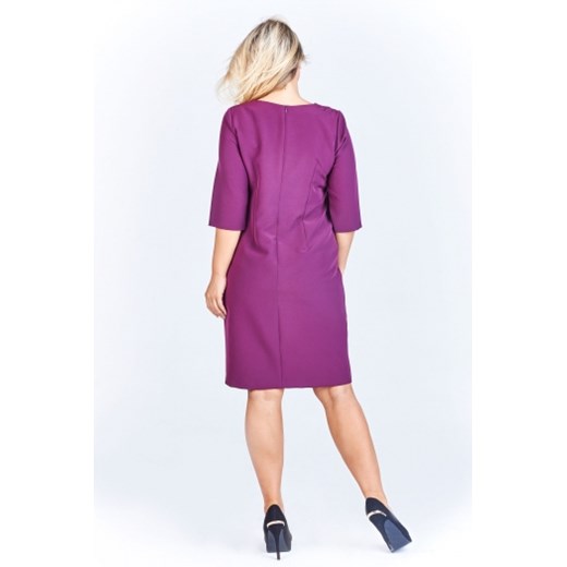 Sukienka z biżuteryjną ozdobą Setok 46 ptakmoda.com